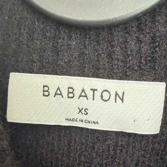 Babaton Black Turtleneck Sweater - XS - Picture 3 of 3